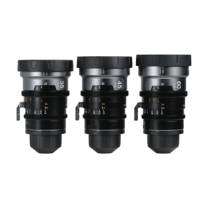 IronStar Three-lens Kit (35mm, 45mm & 60mm) T1.9 1.5x (PL/EF mount Neutral Flare)