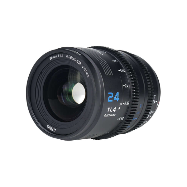 Shotwize Sirui Vision Prime 1 24mm Lens Block 1x1px SIRUI Vision Prime T1.4 Full-Frame Cine Lens 24mm