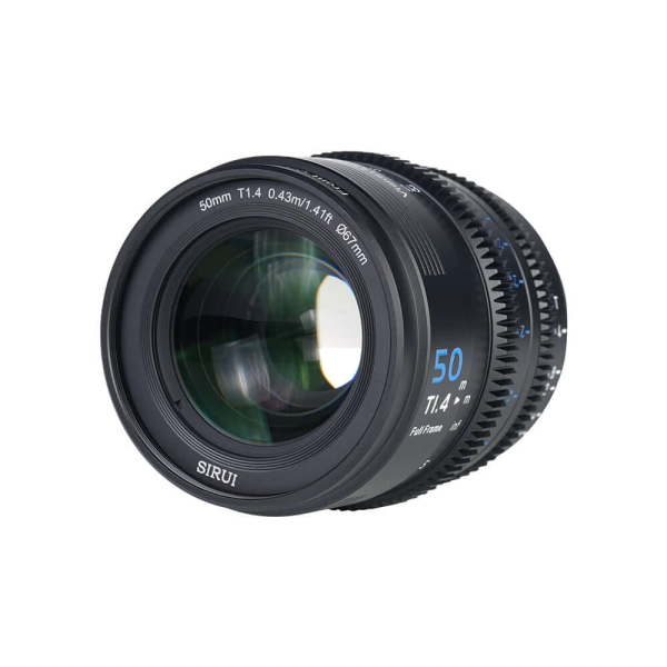 Shotwize Sirui Vision Prime 1 50mm Lens Block 1x1px SIRUI Vision Prime T1.4 Full-Frame Cine Lens 50mm